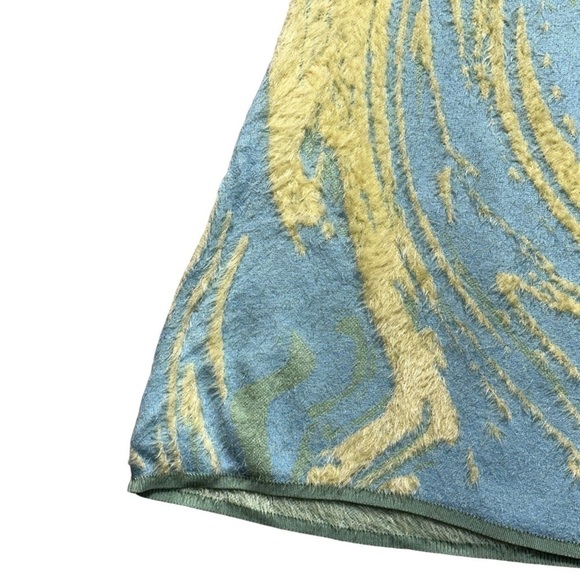 House of Sunny Hockney Faux Fur Knit Midi Dress US 8 - Picture 4 of 10